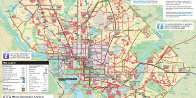 Vašingtono miesto žemėlapis