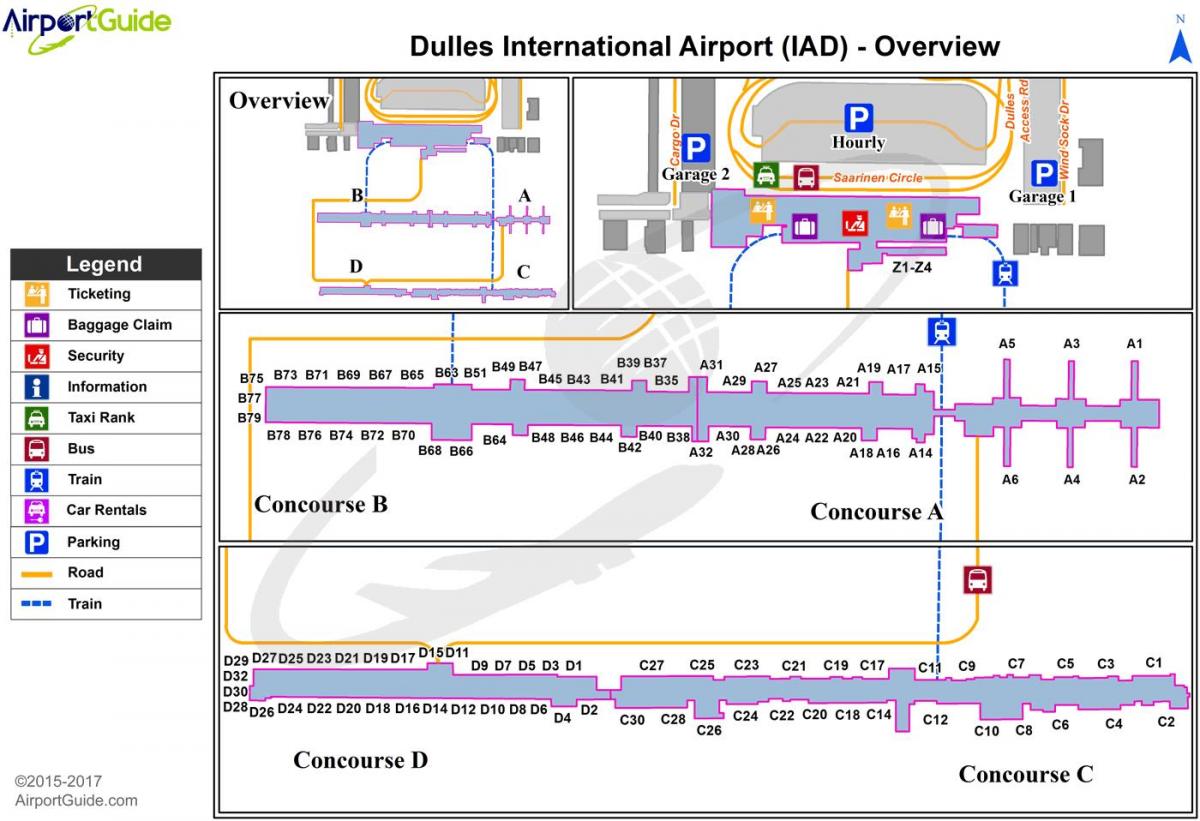 daleso oro uosto terminalą žemėlapyje
