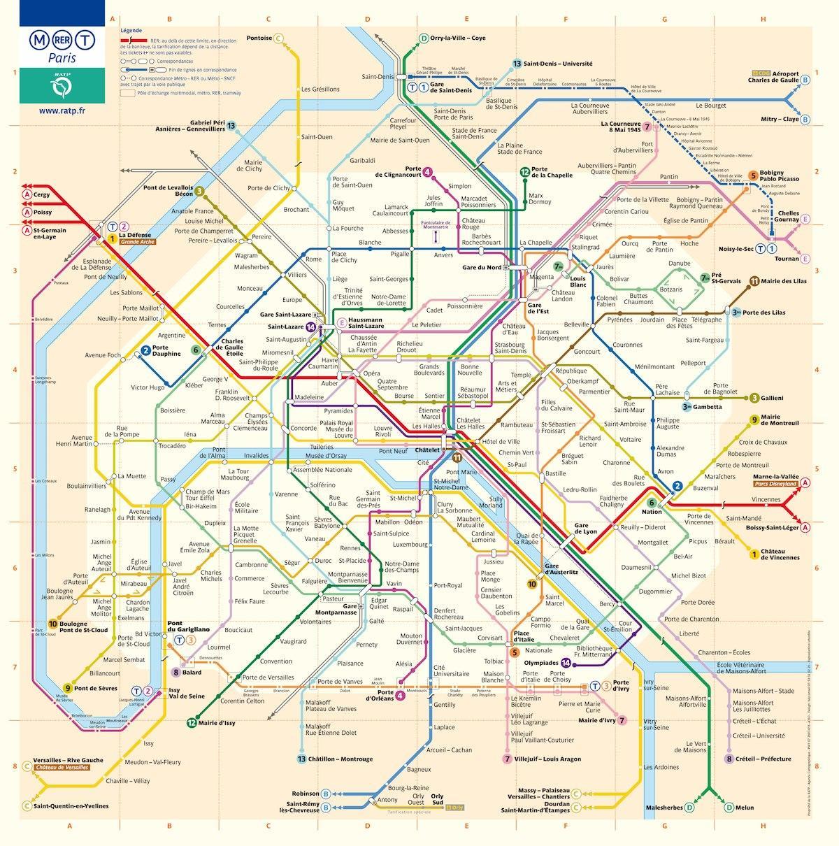 washington dc metro žemėlapis su gatvės